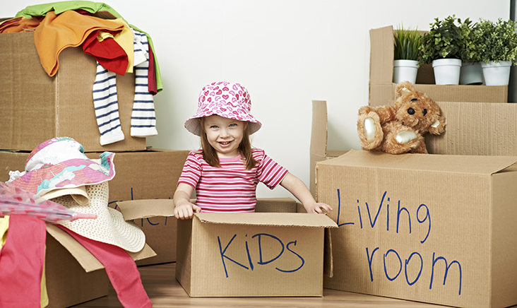 Tips for preparing your children for moving house